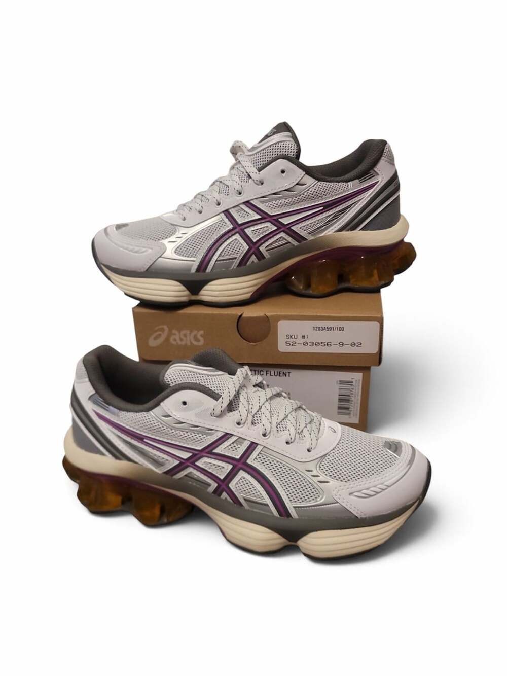 New ASICS Gel-Kinetic 1203A591-100 Sz. 6.5 Women’s 5 Men’s Running